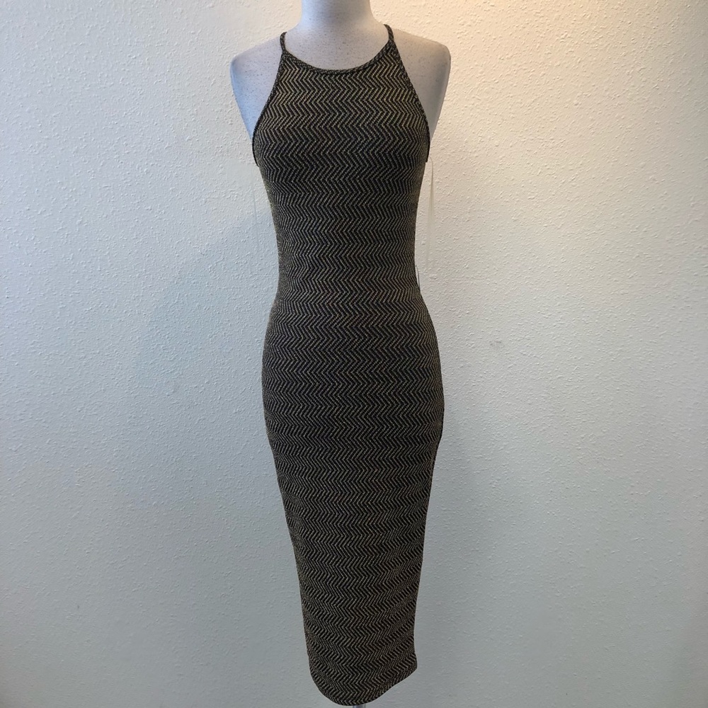Shimmering Gold Bodycon